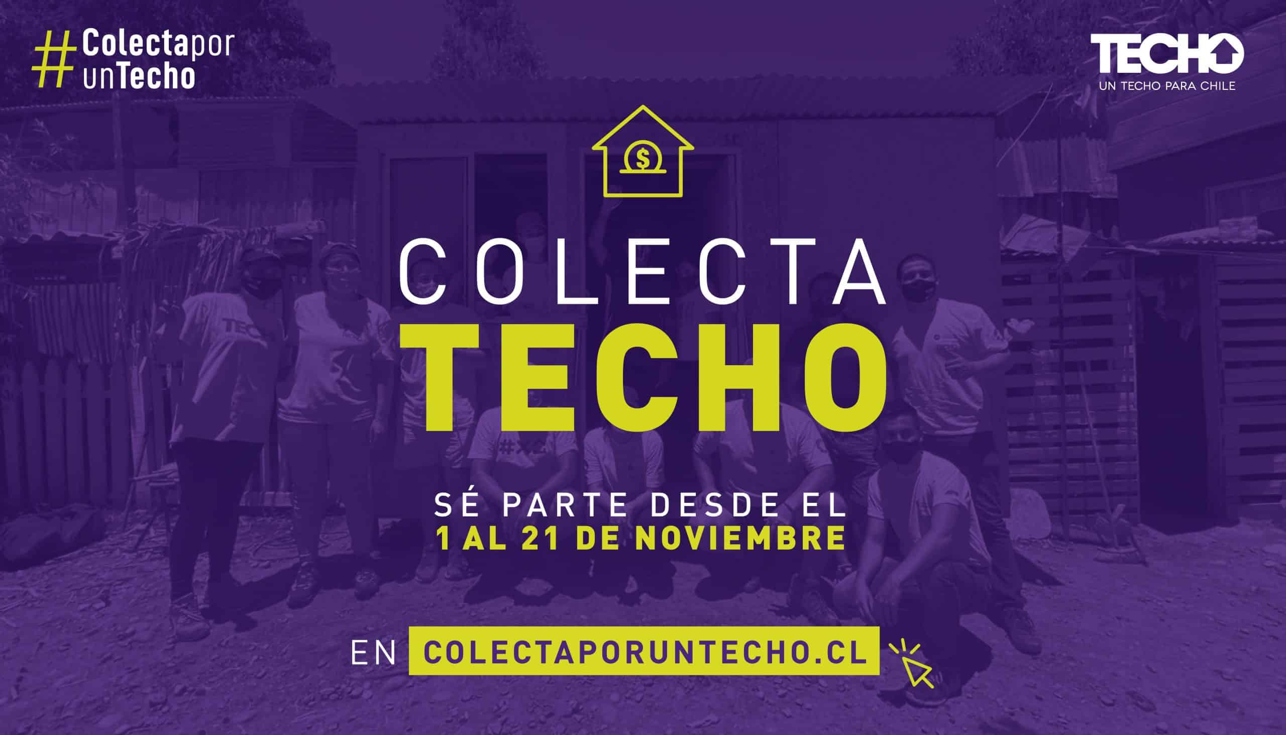 TECHO-Chile lanza #ColectaPorUnTecho 2021
