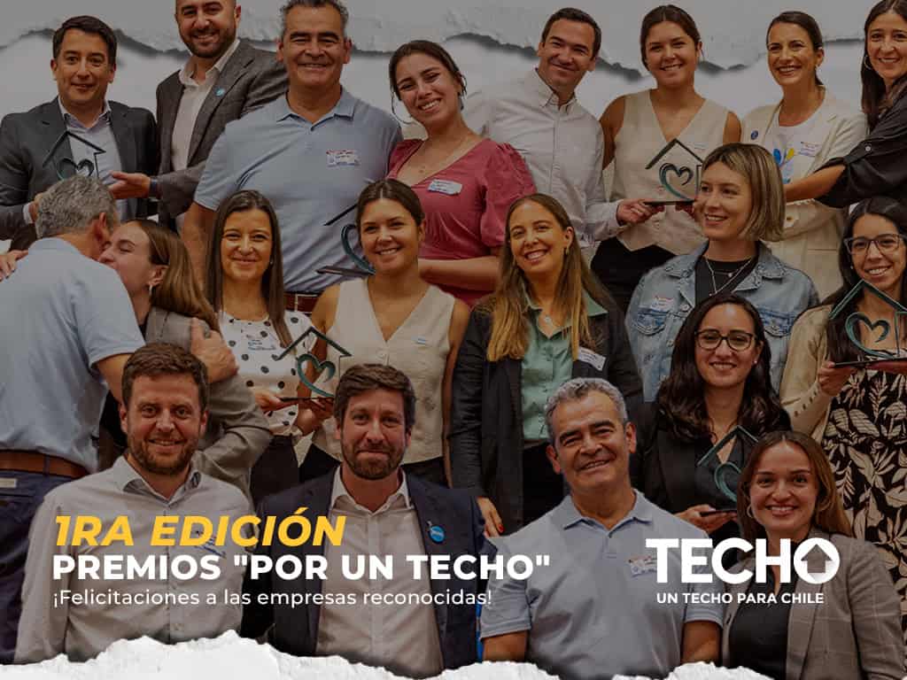 Primera edición de "Por un Techo": reconocimiento al mundo privado por su contribución para enfrentar la emergencia habitacional