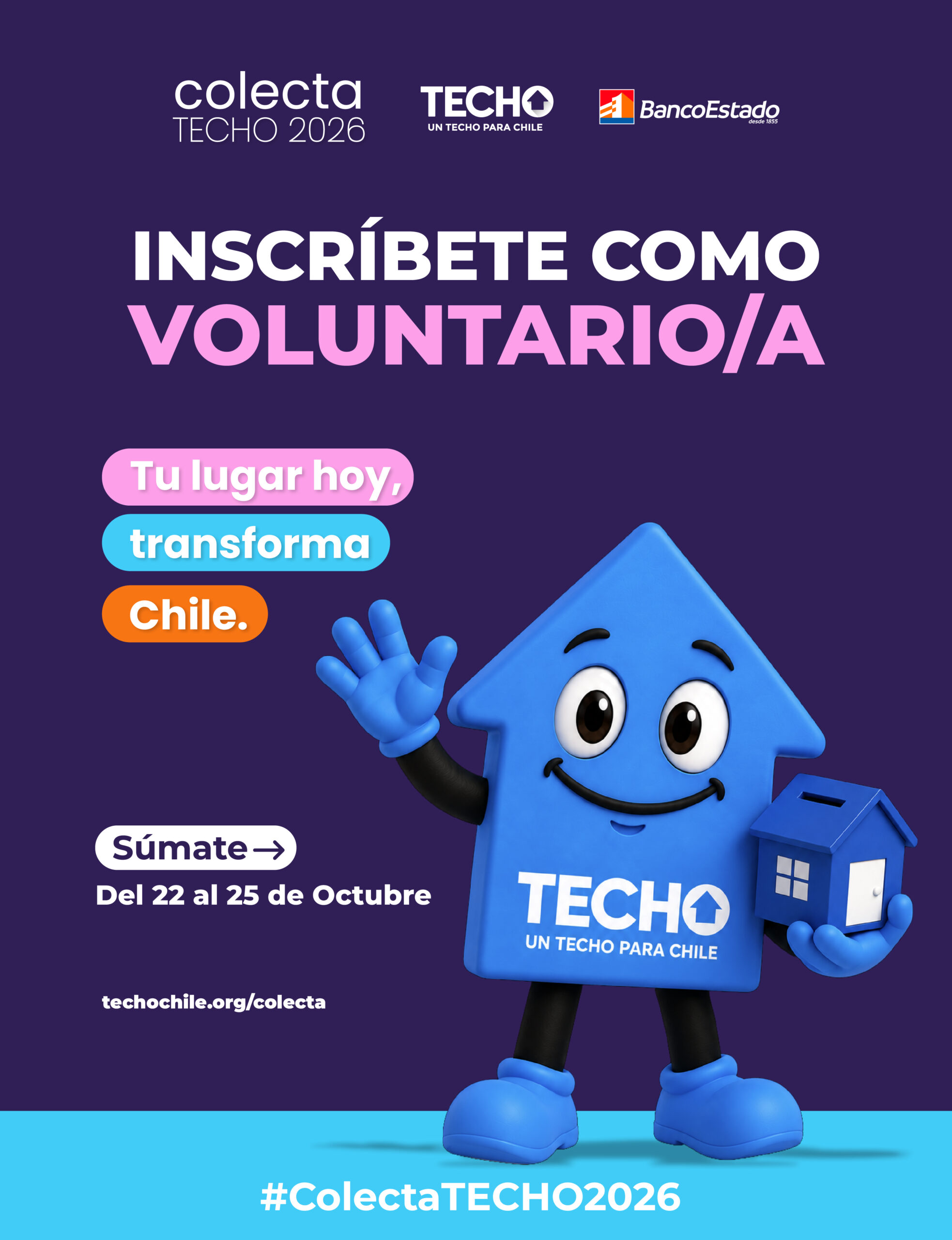 BANNER WEB CAMPAÑA COLECTA TECHO 2026