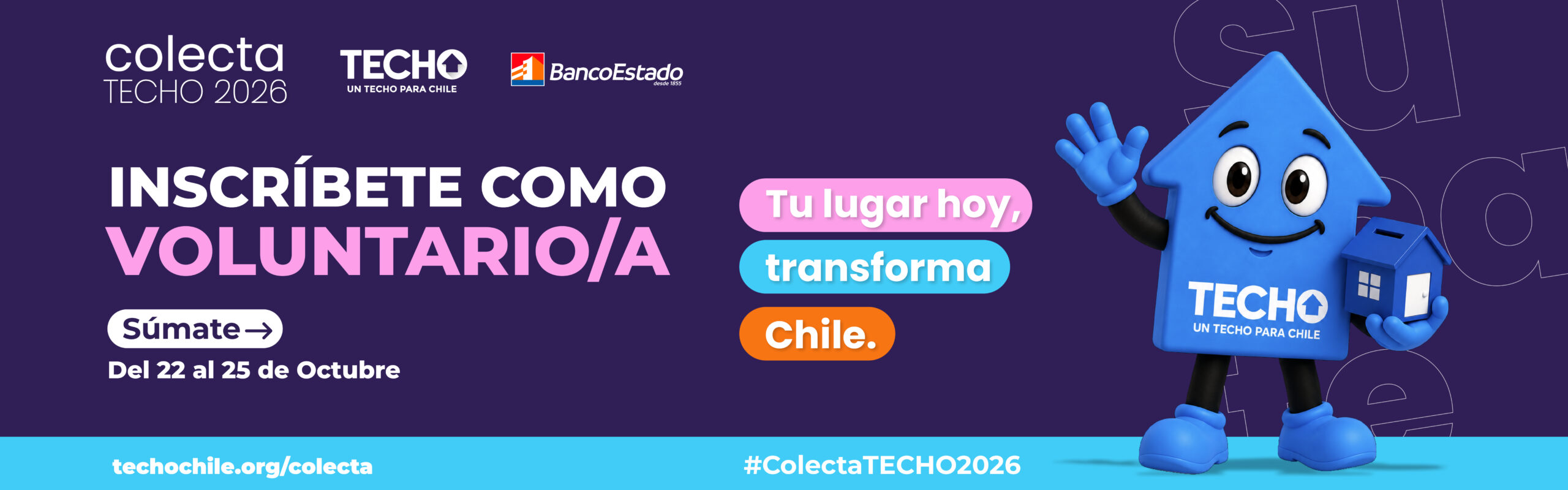 BANNER WEB CAMPAÑA COLECTA TECHO 2026_